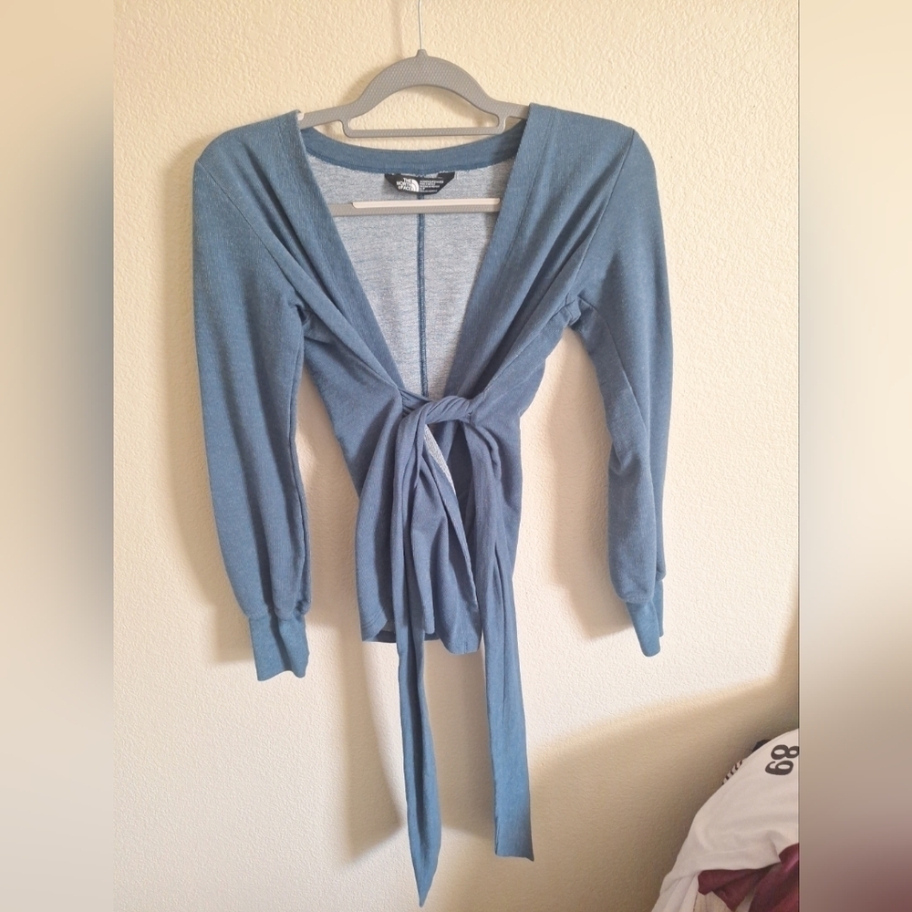 North face cardigan